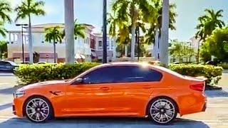 BMW M5 Competition Fire Orange