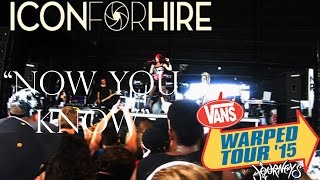 Icon For Hire "Now You Know" Live at Warped Tour 15(West Palm Beach)