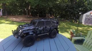 #51 PART 3 , CUSTOM TRX4 POLICE TACTICAL , BEFORE AND AFTER