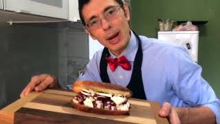 I panini di Daniele Reponi su Radio Pico - Panino con il radicchio trevigiano e formaggio Fatulì