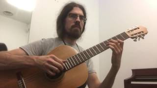 ABRSM classical guitar grade 2 - Farewell Manchester