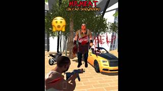 Mr.Meat In Car Showroom 🧌🤩 || Indian Bike Driving 3D #viral #shorts