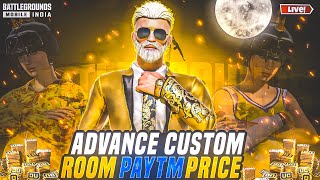 Advance Custom | Bgmi Live Custom Room | A5 Royal Pass Giveaway | Face Cam Reaction #bgmicustom