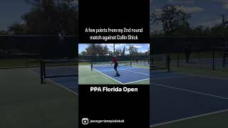 Collin Shick vs Jason Garriotte - Pickleball Highlights - 2nd Round Pro Singles - PPA Florida Open