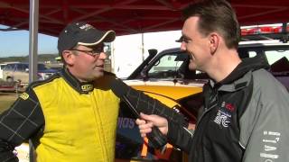 Interview with Derek Reynolds at event start - 2012 Snake Racing Coffs Coast Rally