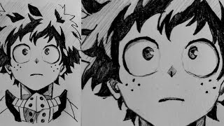 Drawing Deku - How To Draw Deku ? - My Hero Academia