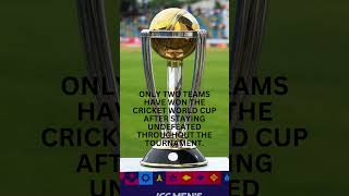 World cup #westindies #australia #cricket #undefeated #india #trending #youtubeshorts #shorts #reels