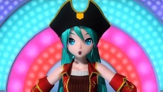 Hatsune Miku: Project DIVA Future Tone - [PV] "Perico Space Shipper" (Romaji/English Subs)