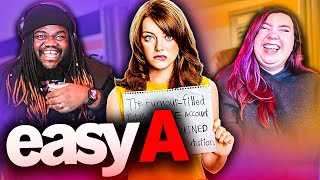 Easy A’s Plot Twist Had Us SHOOK!😭 - Married Couple MOVIE REACTION!