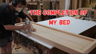 Building A Queen Size Bed Part 2 | Woodworking Projects