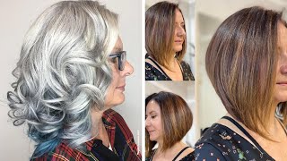 40 Stilvolle Mittlere Frisuren Für Frauen Über 50