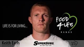 Keith Earls Food4Life with SuperSubs