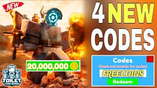 [💰2X COINS]🔥 TOILET TOWER DEFENSE CODES (MAY 2024) - ROBLOX TOILET TOWER DEFENSE CODES