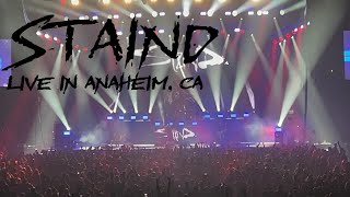 STAIND - LIVE AT THE HONDA CENTER IN ANAHIEM, CA - 10/13/24