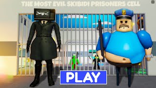 TV WOMAN BARRY'S PRISON RUN! Roblox OBBY Walkthrough #Roblox #obby