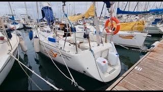 Hanse 301 (Vídeo interior cabina)