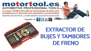 Extractor de bujes y tambores de freno