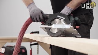 Аккумуляторная дисковая пила Metabo KS 18 LTX 57