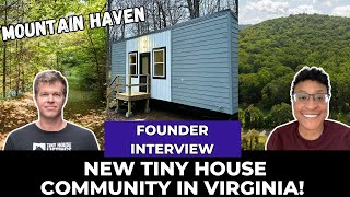 Beautiful New Tiny House Community Outside of Roanoke, Virginia