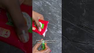 How to reseal nylon packaging!!