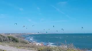 MARINA DI SAN NICOLA - MARE MOSSO : AQUILONI IN ARIA