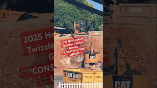 🚧2025 “Twizzlers Twisted Gravity” HersheyPark ~ World’s Tallest Screamin’ Swing Construction Update🎡