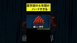 ３人に１人が留年する…？医学部医学科の恐ろしさが１分で分かる動画