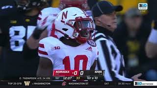 #Huskers at Iowa 2022, 1Q 12:20