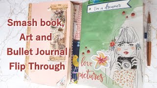 Creative Journal, Art & Bullet Journal Flip Through