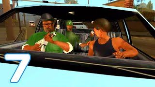 GTA San Andreas | Android GamePlay #7 Gang War PS2