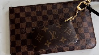 Neverfull Pochette by LV: What Fits?