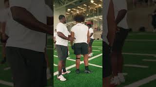 Lineman 1 vs 1’s | Texas Highschool Football Training | Nico Trenches