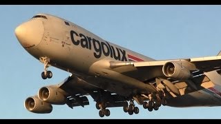 Cargolux 747-400 Landing at Chicago O'Hare