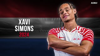 Xavi Simons 2024 ● Generational Talent ● Magic Skills, Goals & Assists | HD