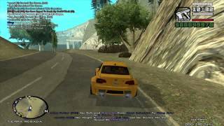 GTA San Andreas Mods BMW M3 E92 (With HD Roads) on SA:MP