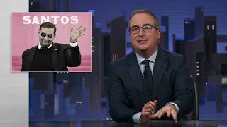 John Oliver Talks About George Santos on Last Week Tonight (2023)