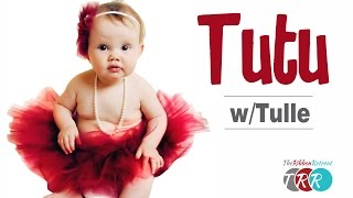 How to Make a Tutu With Tulle - TheRibbonRetreat.com