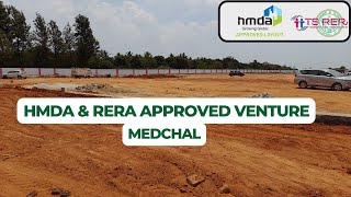 HMDA Approved plots in Gated Community Venture at Mechal | Spot Registration | Launching