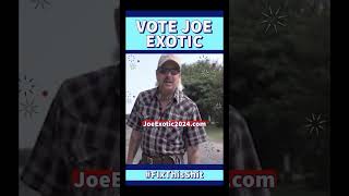 Joe Exotic is known for standing up for those without a voice and helping our homeless and veterans.