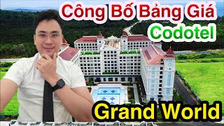 ✅Bố Bảng Giá Condotel Grand World Phú Quốc