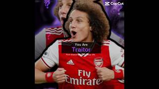 David luiz traitor#davidluiz #chelsea #arsenal