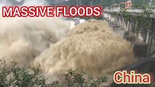 Massive Rains caused floods in China    2 July 2024