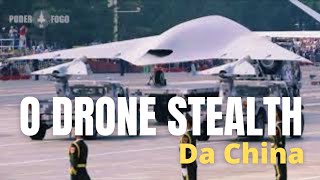 Drone stealth chinês GJ-11 é exibido no Dia Nacional da China