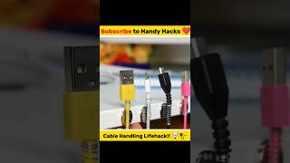 Cable Management Lifehack!! 🤯💥🔌 #shorts #handyhacks #youtubeshorts