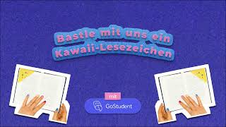 Kawaii LESEZEICHEN basteln: DIY-Video-Anleitung zum Selbermachen 😍