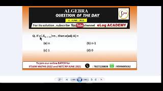 QUESTION OF THE DAY // 6 JUNE