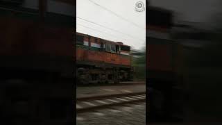 Kalyan Twin Alco Locomotives With Freight #Shorts