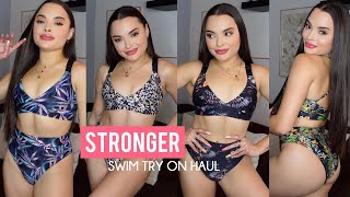 STRONGER SWIMWEAR TRY ON HAUL | NEW IN SWIM 2021