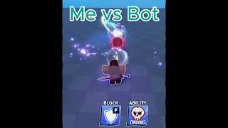 ROBLOX ball blade Me vs Bot #shorts #roblox #edit #viral #bladeball