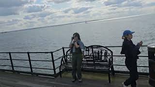 Southend Pier and Railway, England 🏴󠁧󠁢󠁥󠁮󠁧󠁿 #travel #foryou #explore